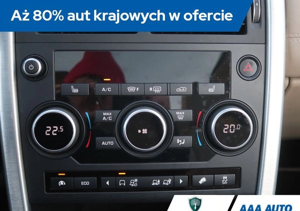 Land Rover Discovery Sport cena 90000 przebieg: 111137, rok produkcji 2015 z Ryn małe 254